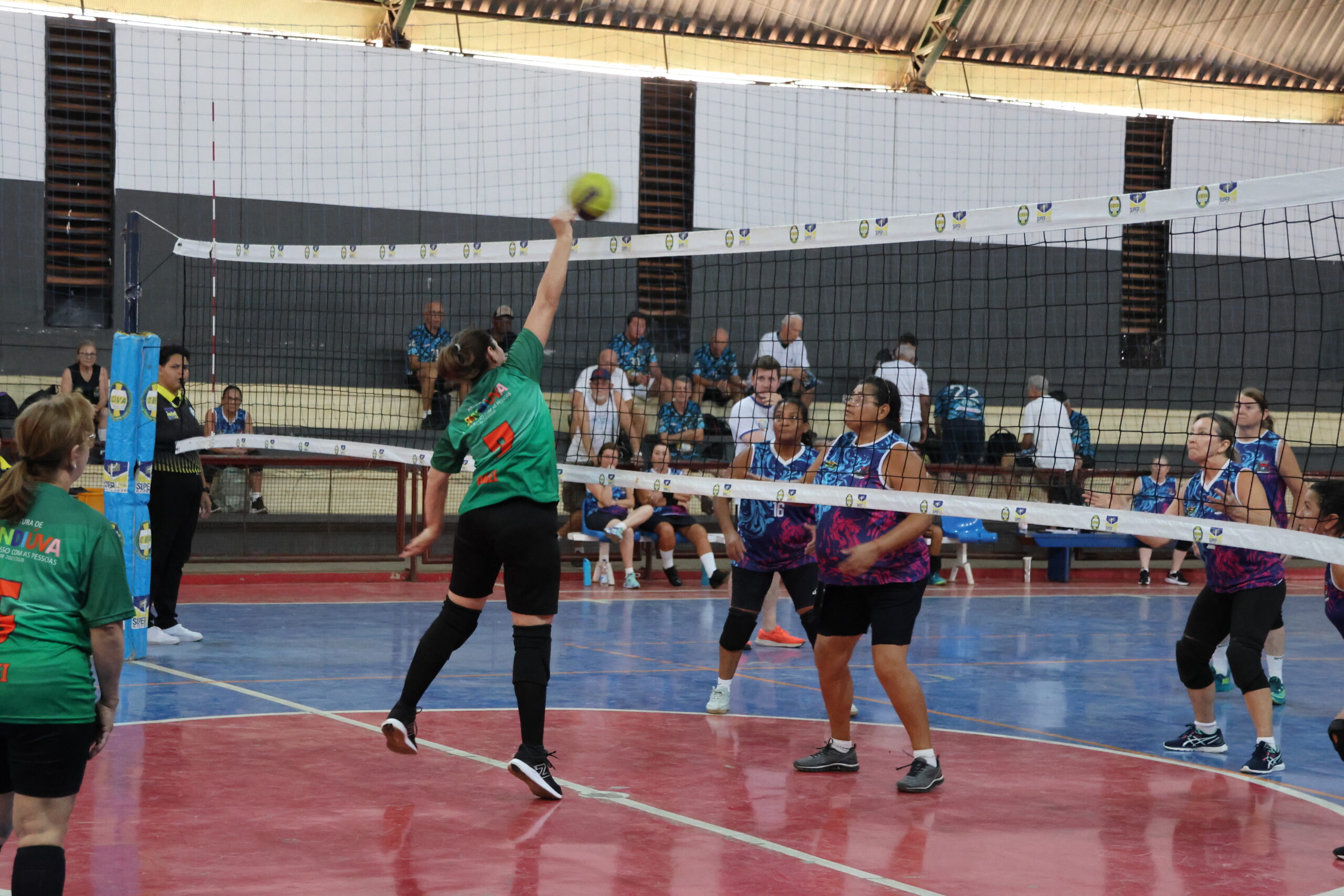 Vôlei adaptado +45 de Orindiúva na Superliga